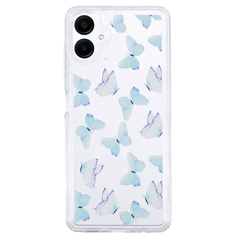 Capa transparente Samsung Galaxy A06 Borboletas coloridas