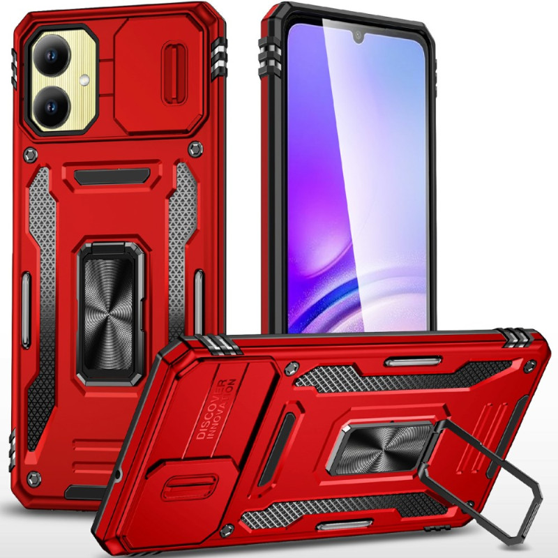 Capa para Samsung Galaxy A06 com suporte para lentes e proteção