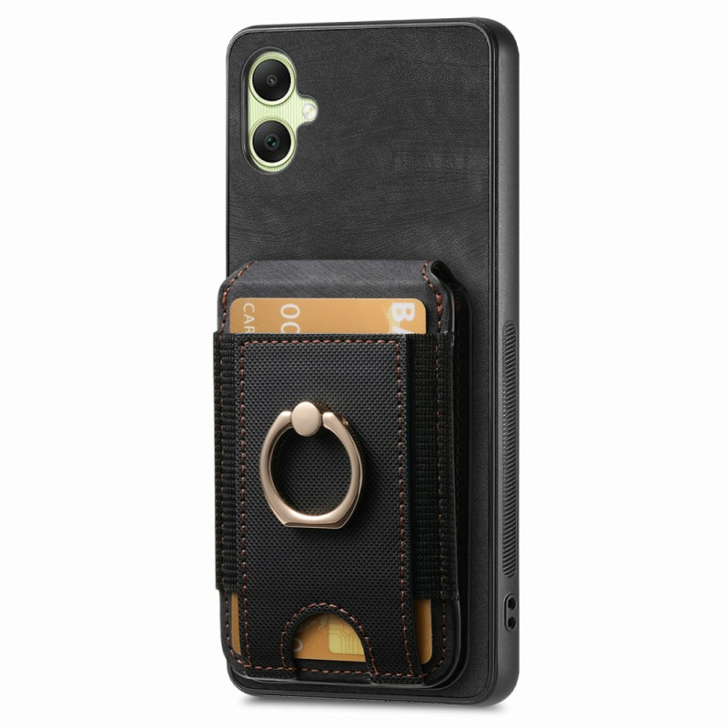 Capa Vintage para Samsung Galaxy A06 Suporte vertical para cartões e suporte