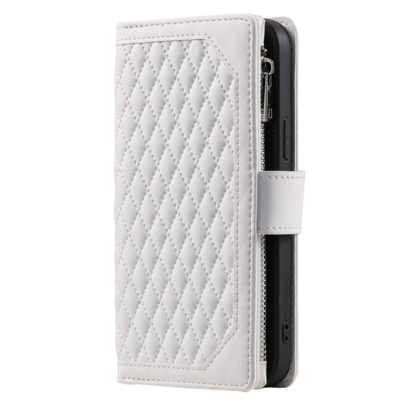 Capa acolchoada para Samsung Galaxy A06 com capa
 com fecho e alça