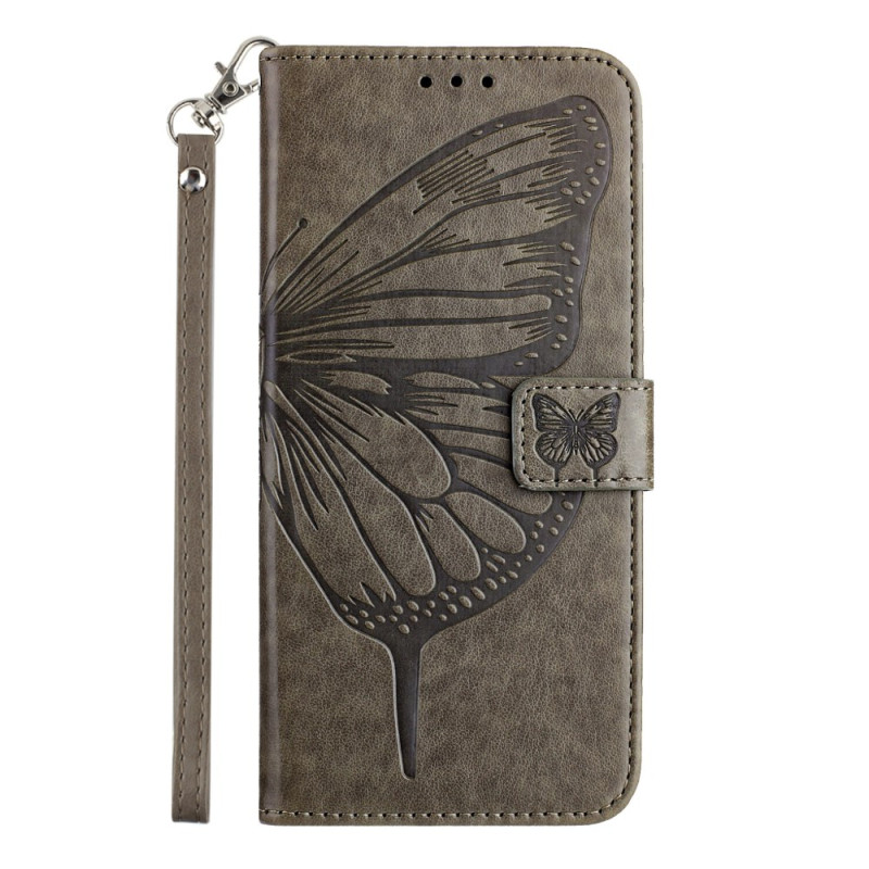 Capa para Samsung Galaxy A06 Butterfly Strap