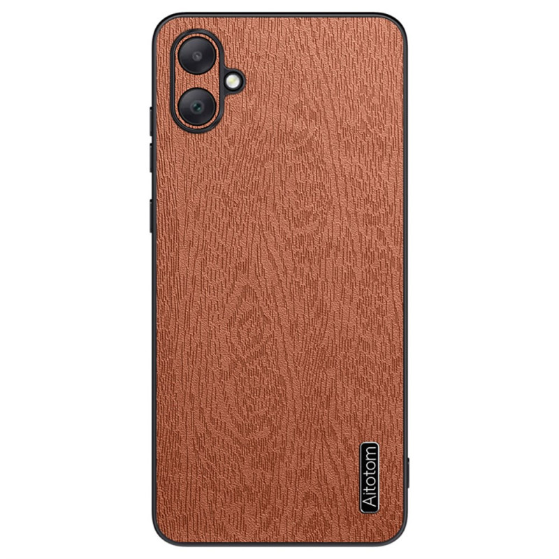 Capa com efeito madeira para Samsung Galaxy A06