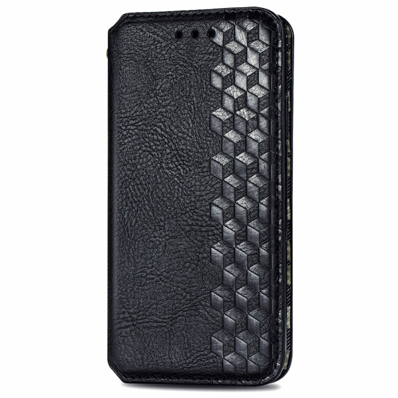 Capa Flip Cover Samsung Galaxy A06 Efeito Camurça Frisado