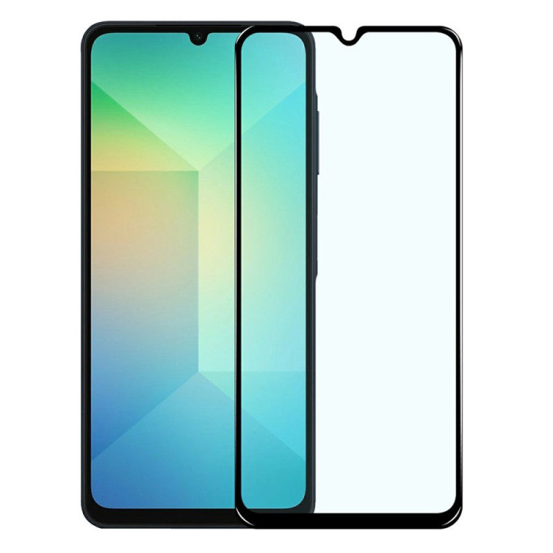 Protetor de ecrã integral de vidro temperado para Samsung Galaxy A06