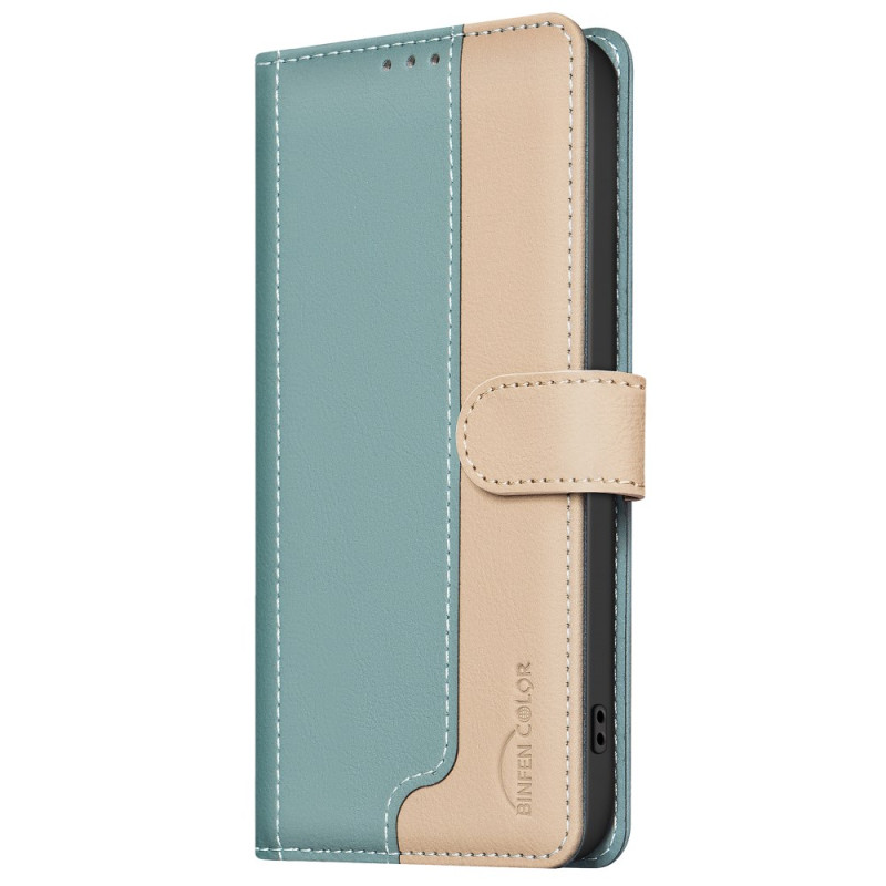 Capa bicolor para Samsung Galaxy A36 5G com bloco RFID BINFEN COLOR