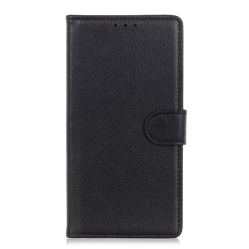 Capa em pele tradicional para OnePlus 13