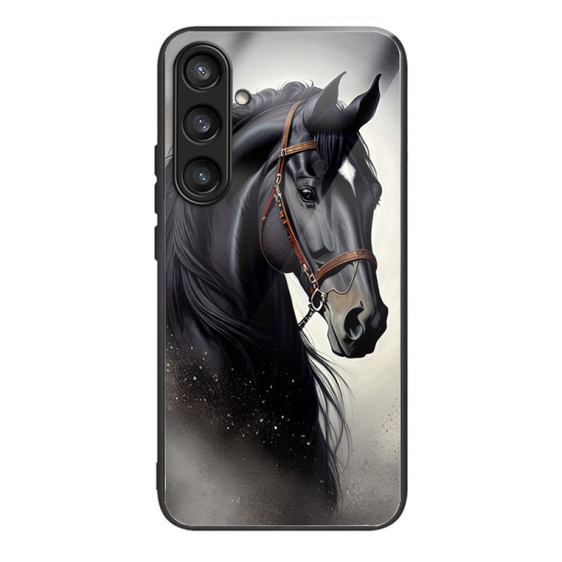 Capa rígida para Samsung Galaxy S25 5G Cinza Cavalo