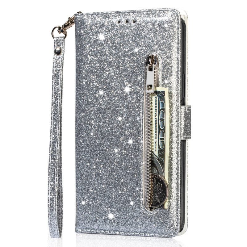 Capa para carteira Samsung Galaxy S25 5G Glitter