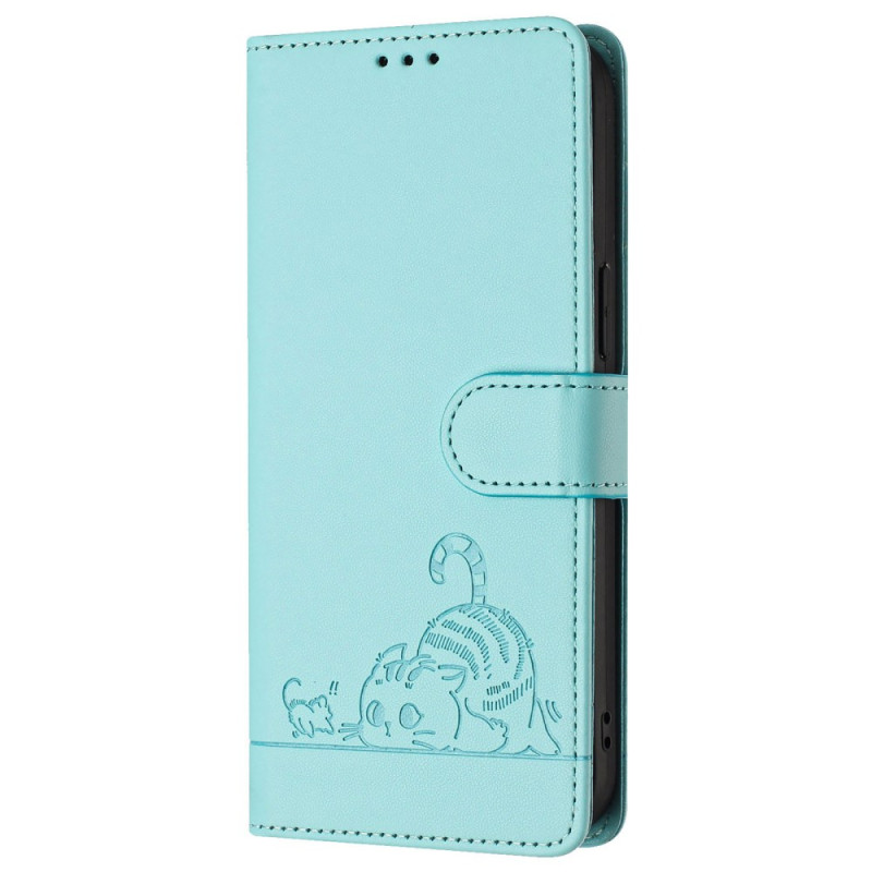 Capa protetora RFID para Samsung Galaxy S25 5G Chat Scene