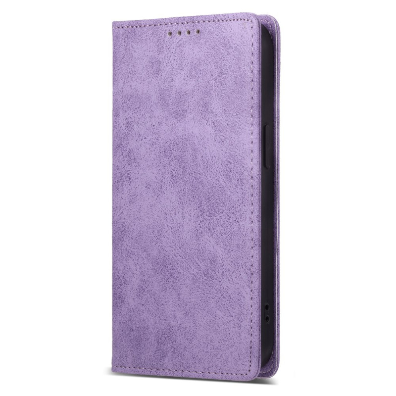 Flip Cover Samsung Galaxy S25 5G Effet Cuir Blocage RFID
