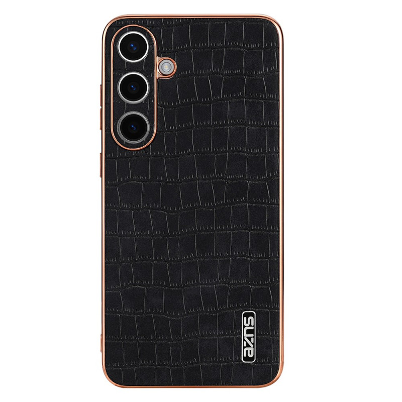 Capa estilo crocodilo AZNS para Samsung Galaxy S25