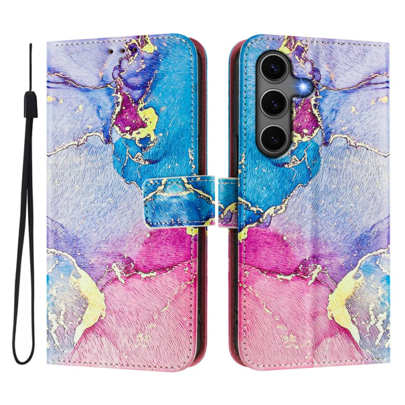 Capa para Samsung Galaxy S25 Plus 5G Marble Multicolor