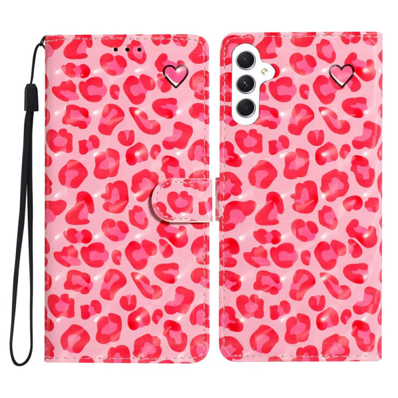 Capa Samsung Galaxy S25 Plus 5G Design Rosa Leopardo