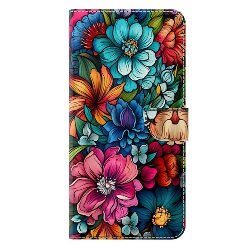 Capa para Samsung Galaxy S25 Plus Flores coloridas