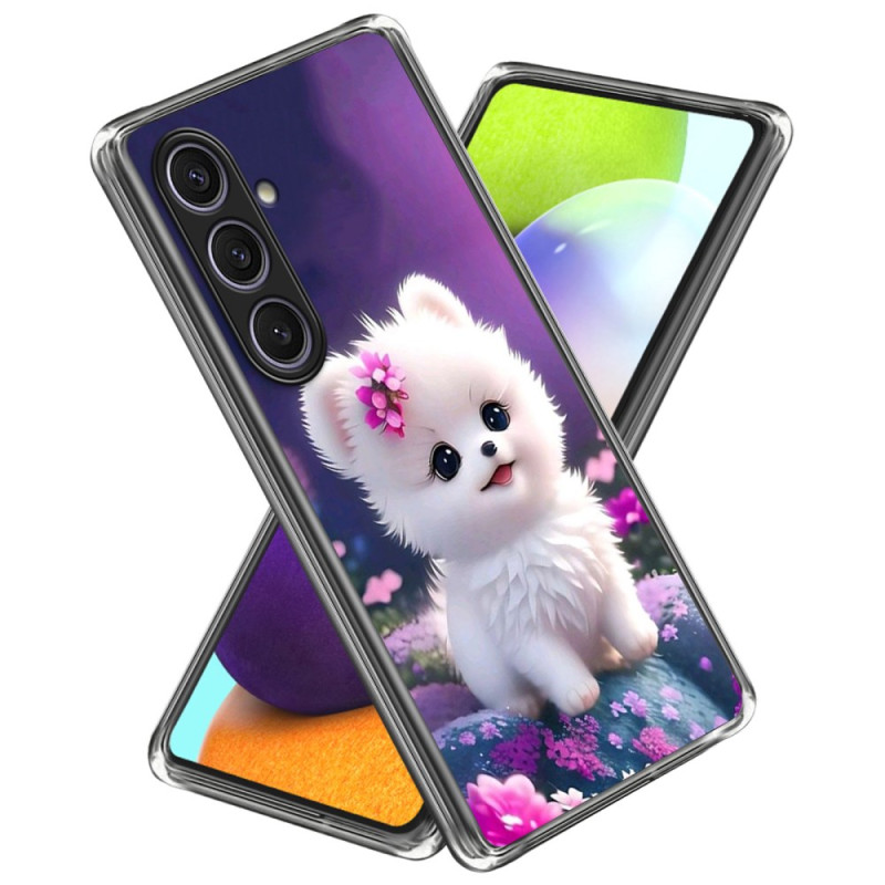 Capa para Samsung Galaxy S25 Plus 5G Puppy Branco