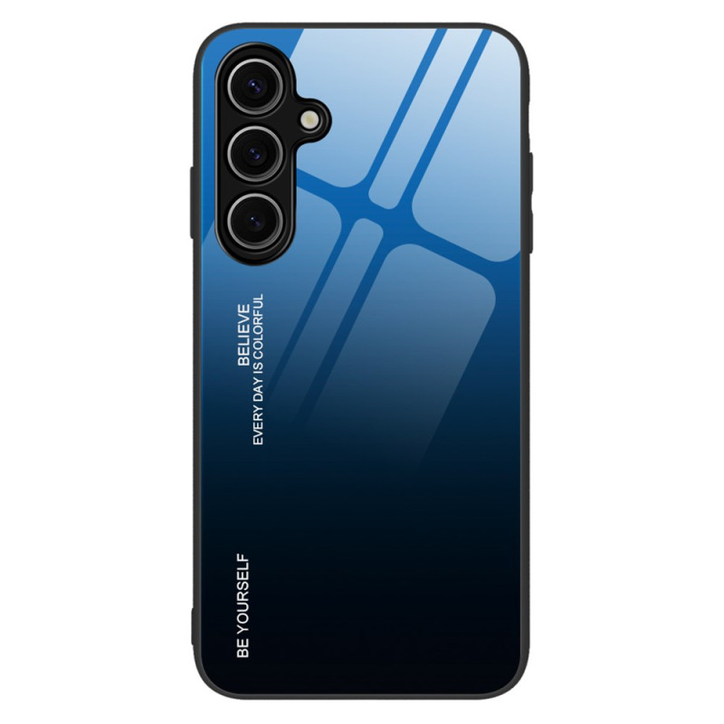 Capa de vidro temperado para Samsung Galaxy S25 Plus 5G Seja você mesmo