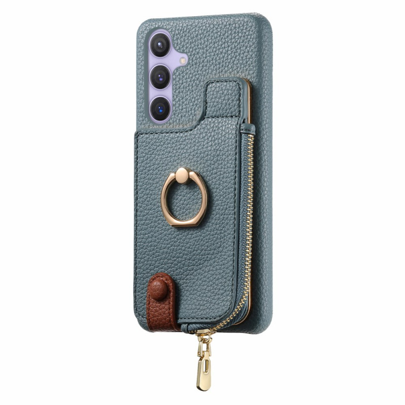 Capa para carteira Samsung Galaxy S25 Plus 5G com suporte magnético