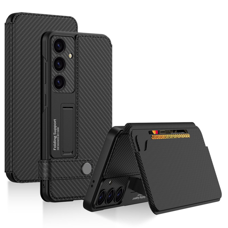 Capa Samsung Galaxy S25 Plus 5G com suporte integrado