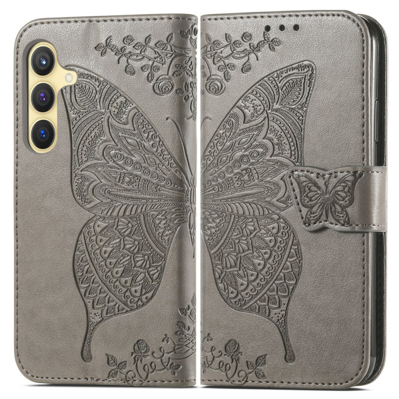 Capa para Samsung Galaxy S25 Plus 5G Lace Butterfly