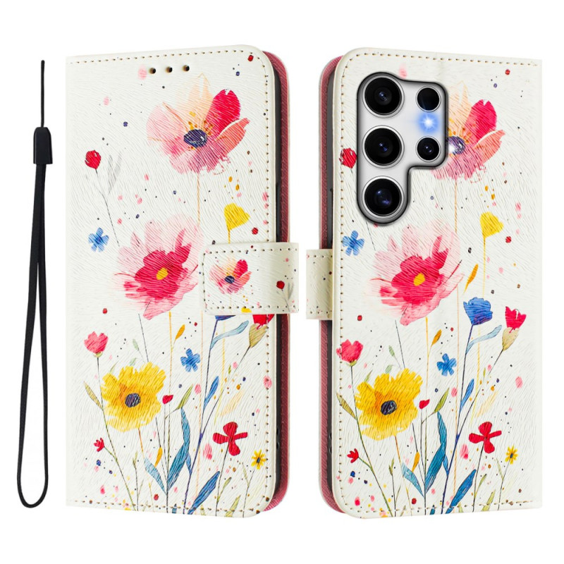 Capa para Galaxy S25 Ultra 5G Field Flower