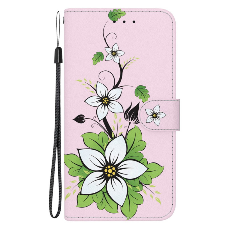 Capa para Samsung Galaxy S25 Ultra 5G padrão Lily