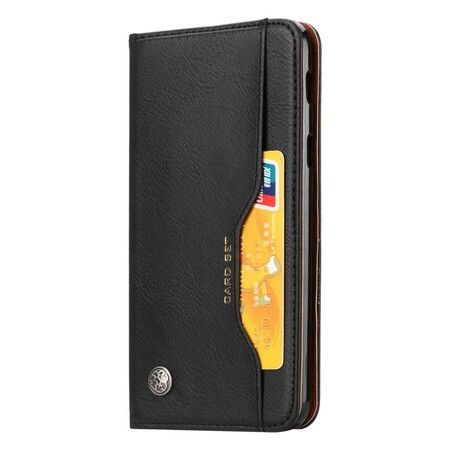 Capa Flip Capa Huawei Mate 20 Lite Capa de cartão em pele