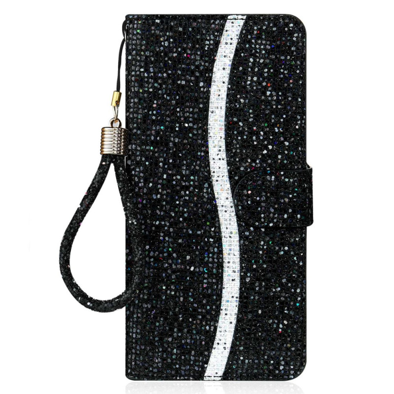 Capa para carteira Samsung Galaxy S25 Ultra 5G Glitter