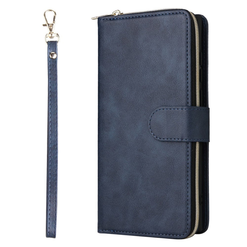 Capa para Samsung Galaxy S25 Ultra 5G com fecho de correr e Lnaière