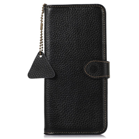 Capa de couro Lychee para...