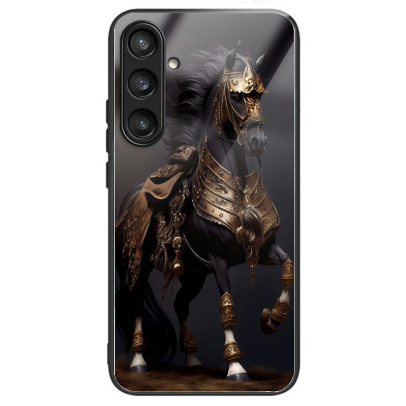 Capa dura para Samsung Galaxy A56 5G Gold Horse