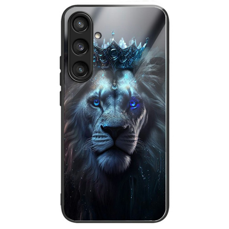 Capa de vidro temperado Samsung Galaxy A56 5G Crowned Lion