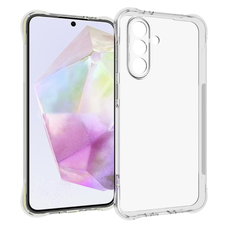 Capa antiderrapante transparente para Samsung Galaxy A56 5G Transparente Reforçada