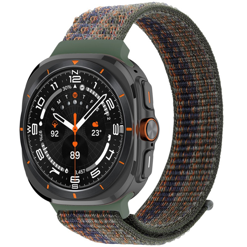 Cordão
 de velcro de nylon para Samsung Galaxy Watch Ultra