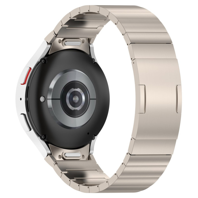 Samsung Galaxy Watch FE 40mm / Watch6/5/4 / Watch Classic Bracelete em aço titânio
