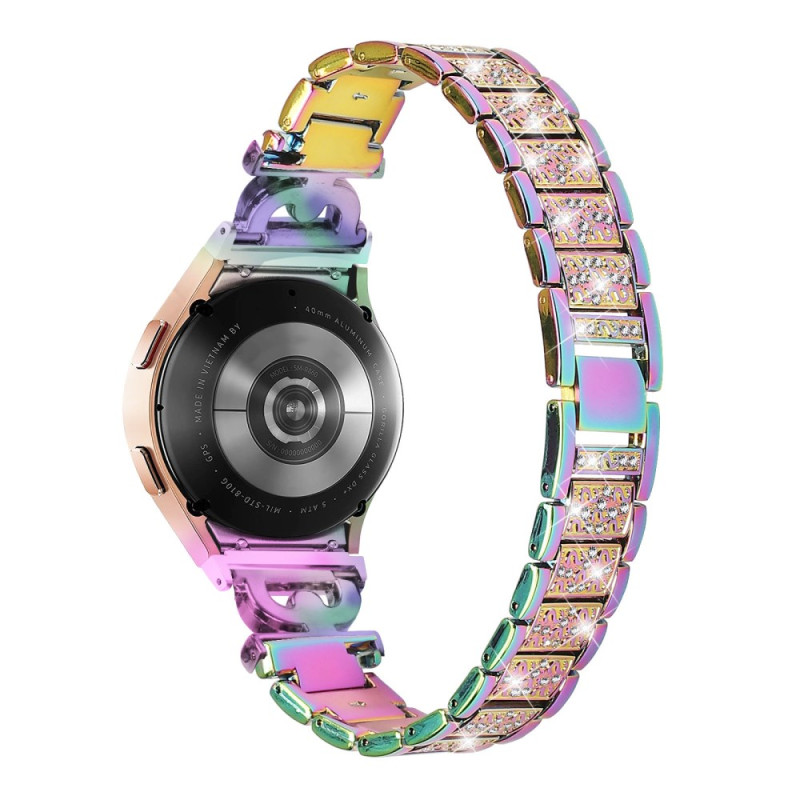 Pulseira Samsung Galaxy Watch6/5/4 / Classic Strass Chic