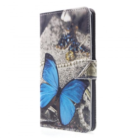 Capa Huawei Mate 20 Pro Butterfly Blue