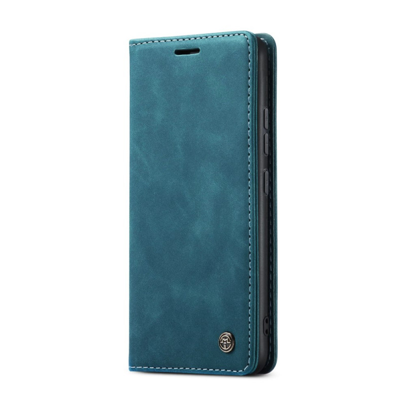 Capa flip Xiaomi Redmi Note 14 5G Efeito de couro CASEME