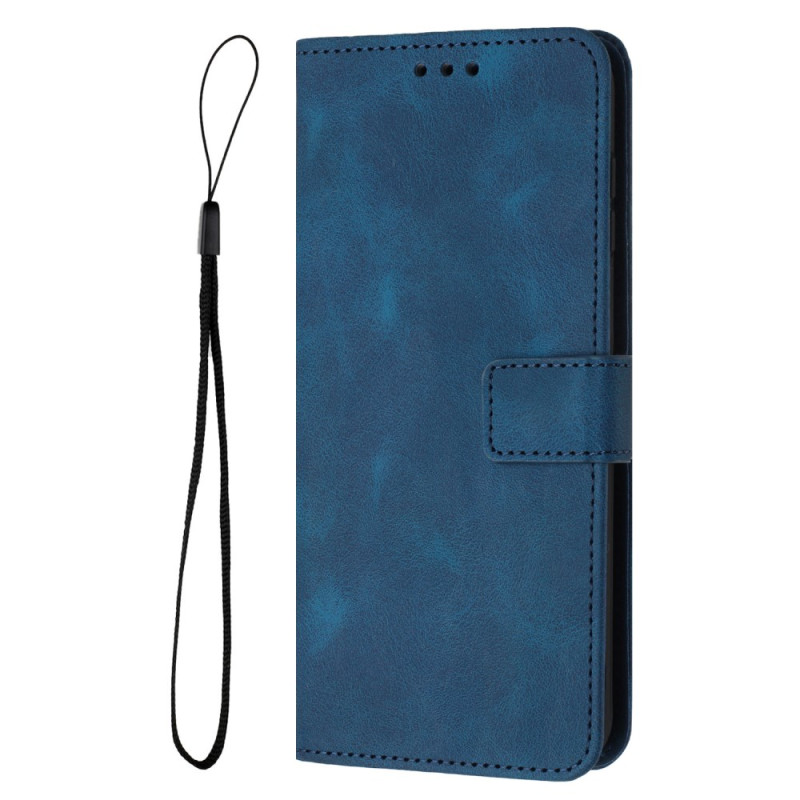 Xiaomi Redmi Note 14 5G Capa estilo camurça com correia