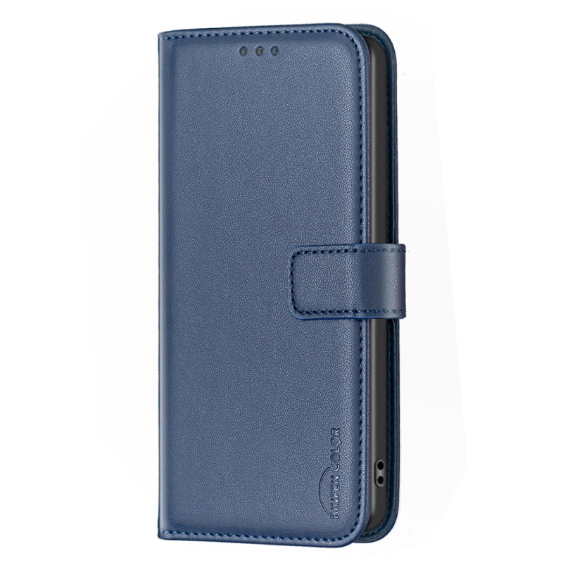 Capa de couro BINFEN COLOR para Xiaomi Redmi Note 14 5G