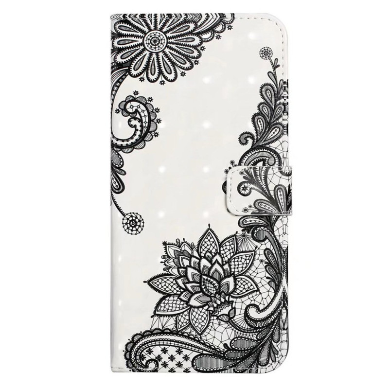 Capa Samsung Galaxy A26 5G Padrão floral em renda 3D