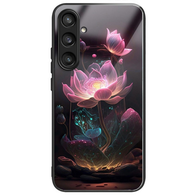 Capa de vidro temperado para Samsung Galaxy A26 5G Lotus