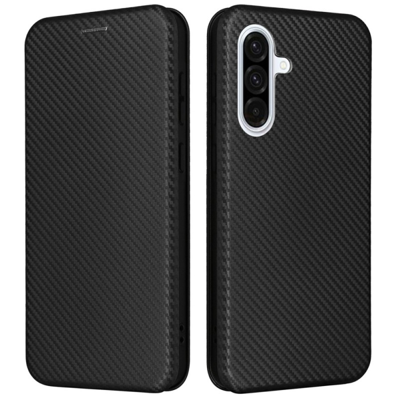 Capa Flip Cover Samsung Galaxy A26 5G Fibra de Carbono