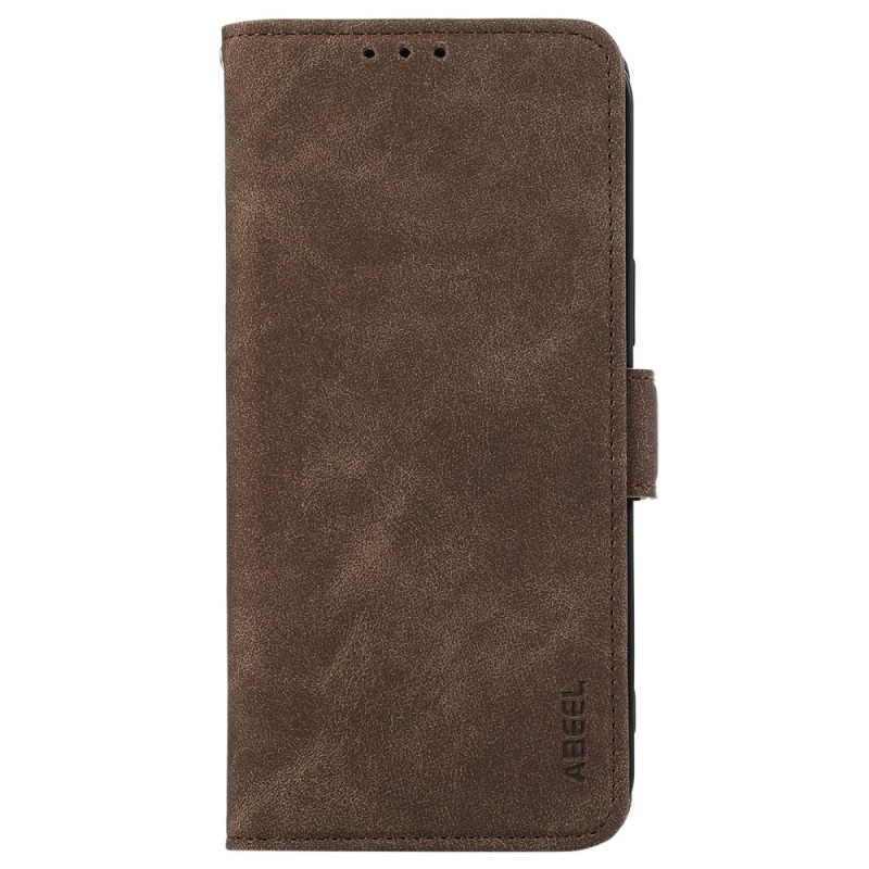 Capa de couro para Samsung Galaxy A26 5G Efeito Vintage ABEEL