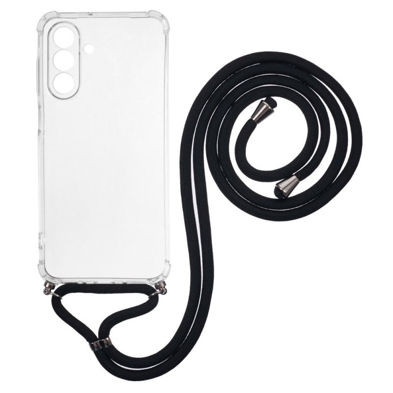 Capa transparente com cordão para Samsung Galaxy A26 5G