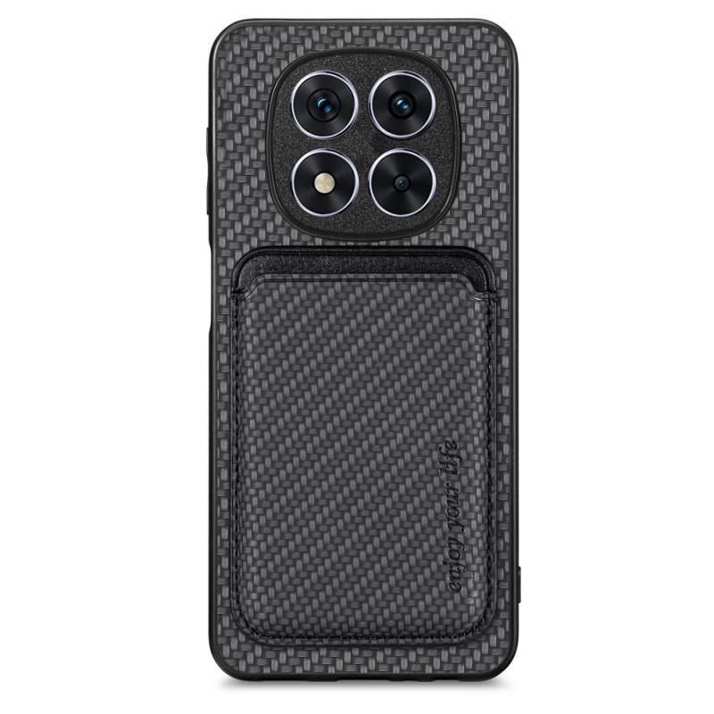 Xiaomi Redmi Note 14 Pro 5G Capa de fibra de carbono Suporte de cartão amovível