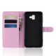 Samsung Galaxy J6 Plus Capa de Couro Lychee