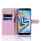 Samsung Galaxy J6 Plus Capa de Couro Lychee