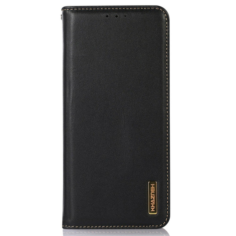 Capa flip Xiaomi Redmi Note 14 Pro 5G Couro KHAZNEH