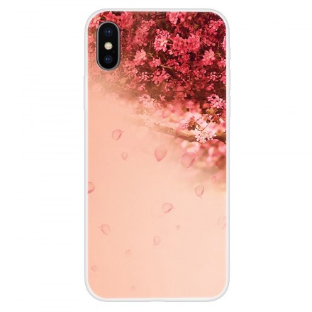 iPhone XS Clear Case Romantic Tree
