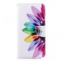 Capa Samsung Galaxy J6 Plus Flor de Aquarela